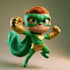 superhero character for comics