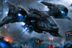 draw high quality spaceship concept