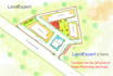 render site plan, plat map, campground or 2d vector drawing