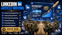 write SEO linkedin articles that build your brand