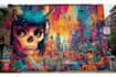 design graffiti designs, murals and wall arts