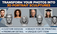 convert 2d to 3d printable model stylized 3d character design 2d to 3d model