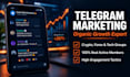 do organic telegram promotion and crypto telegram marketing
