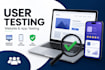 do app testing and website testing or QA review ui UX, ios, andriod user testing