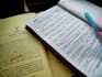handwrite notes and letter
