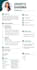 create a professional ats friendly resume and CV design