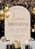 design digital birthday invitation card