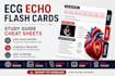 create custom ecg echo flash cards cheat sheets study guides
