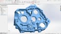 reverse engineer replacement parts, scan to cad and stl to step with solidworks