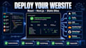 deploy static websites on heruko aws netlify, vercel, github, cloudflare, render
