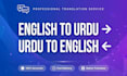 do professional translation in all languages