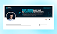 design a professional linkedin banner for personal branding