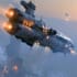 design a sci fi spaceship and sci fi illustration