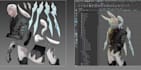 vtuber model live2d rigging, outfit creation, avatar animation, facial tracking