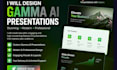 design a complete professional gamma ai presentation