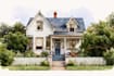 draw house illustration watercolor style