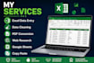 do excel data entry