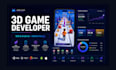developer a 3d hyper casual mobile game development in unity with admob