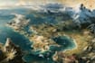 do fantasy map illustration