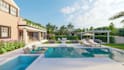 design backyard landscape, garden, pool, patio