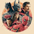 illustrate a superhero comic cover art