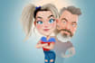 make an avatar cartoon portrait caricature