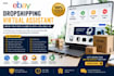 provide ebay drop shipping and data entry services