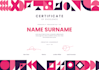 design a creative and eyecatching certificate design