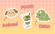 create kawaii sticker pack illustrations