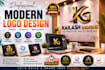 make logo design and video editing