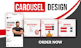 design eye catching carousel ads carousel post design and social media post