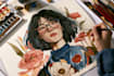 create a custom watercolor illustration