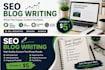 write SEO blog posts and articles that engage readers