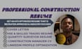 craft an ats construction resume, engineering resume, and architecture resume