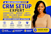 setup gohighlevel crm monday lofty zoho followup boss hubspot kvcore housecall