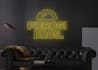make a professional neon light logo effect