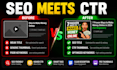 optimize youtube SEO and design high CTR thumbnails