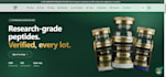 design a professional peptide research woocommerce wordpress website