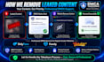 report leaked, copyright and infringing content with dmca takedown