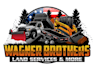 design unique land service logo