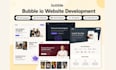 build bubble website web app map, scalable map scalable sass