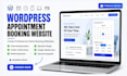 create wordpress appointment booking website for salon spa clinic or business