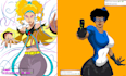 draw professional webtoon manga and comic book pages
