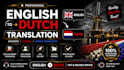 accurate english to dutch PDF translation by a professional
