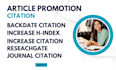 increase google scholar citation