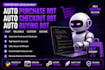 build auto purchase bot, auto checkout bot, auto buying bot, pokemon bot