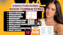 amazon kdp, kindle upload, paperback, publishing, amazon ebook, book formatting