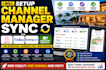 setup channel manager sync for airbnb vrbo booking com vacation rentals pms