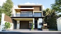 create realistic exterior 3d render