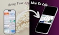 do design modern app UI UX and develop custom flutter app